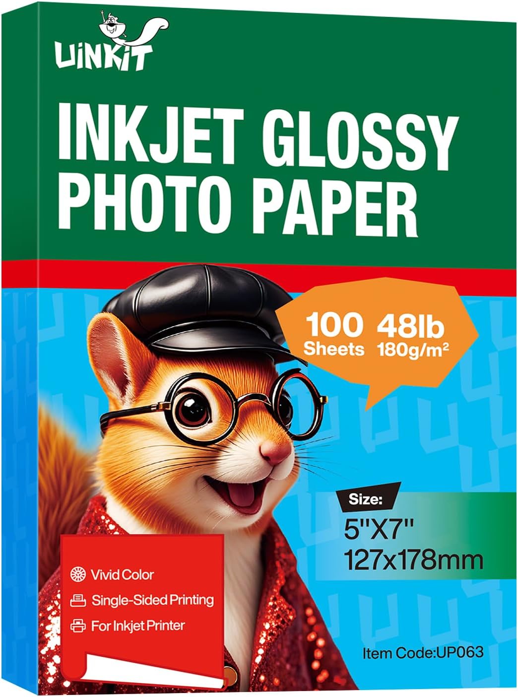 Photo Paper - 5x7 - 100 Sheets - Glossy