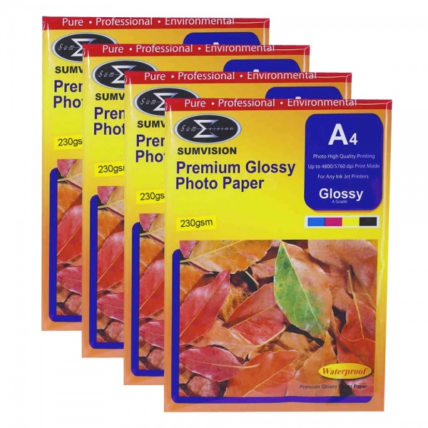 Photo Paper - A4 - 100 Sheets - Glossy