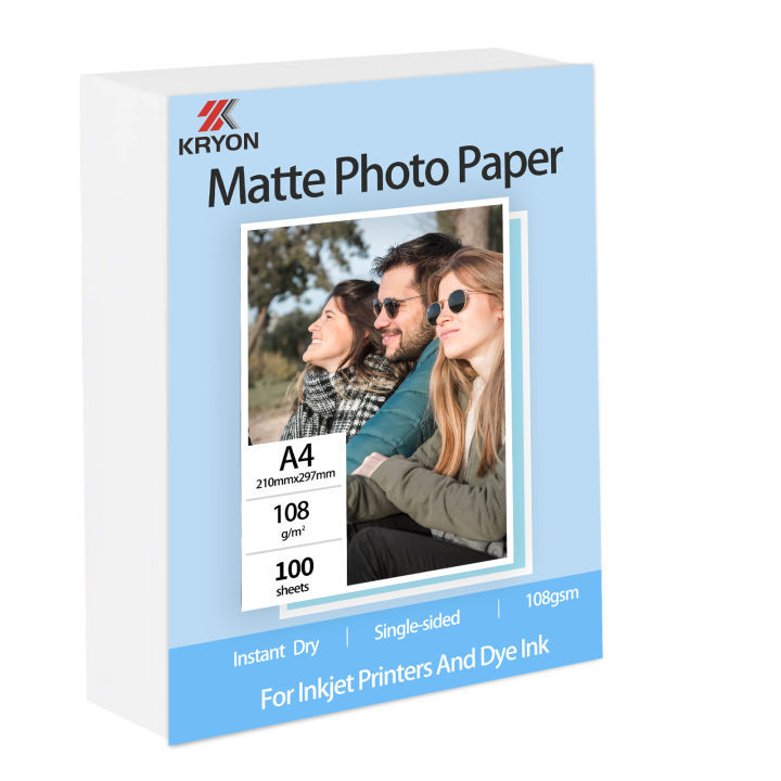 Photo Paper - A4 - 100 Sheets - Matte