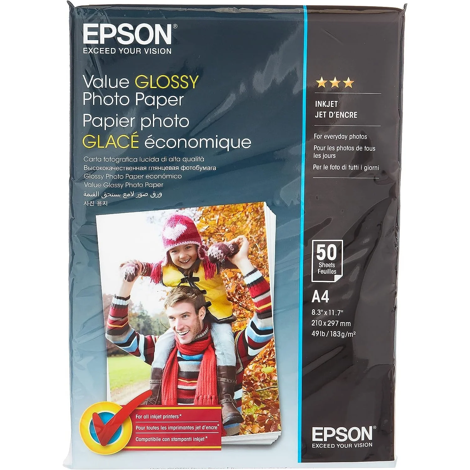 Photo Paper - A4 - 50 Sheets - Glossy