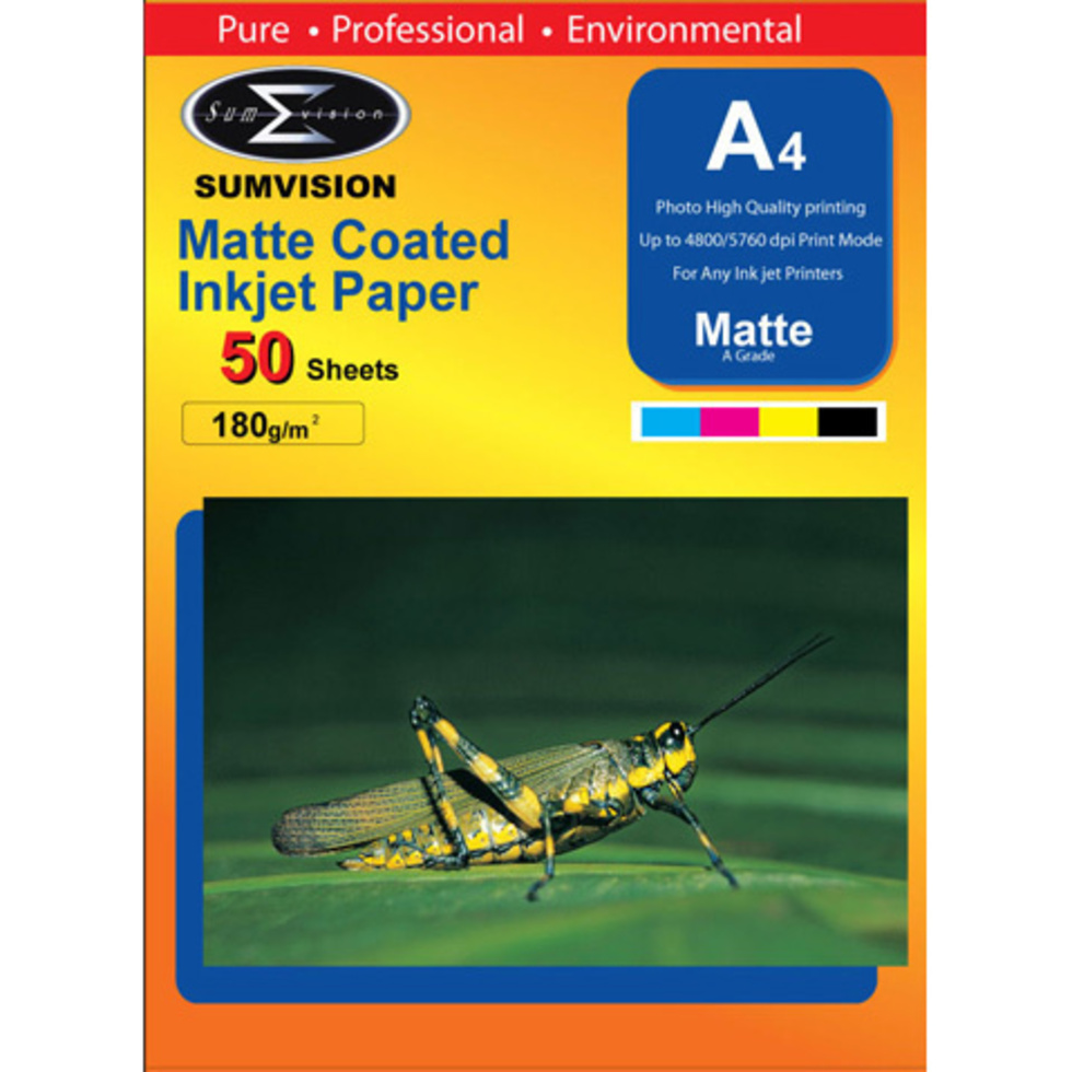 Photo Paper - A4 - 50 Sheets - Matte