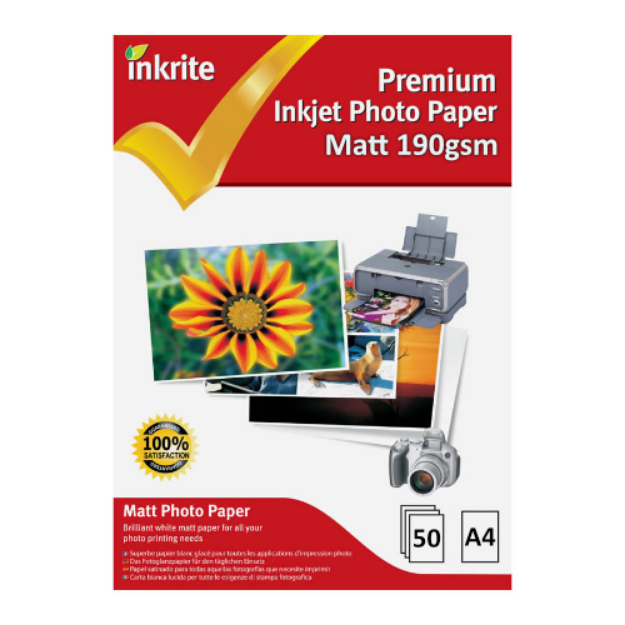 Photo Paper - A4 - 50 Sheets - Matte