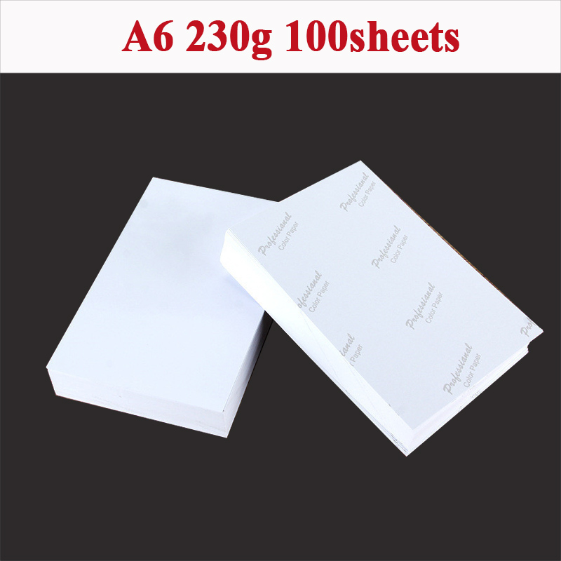 Photo Paper - A6 - 100 Sheets - Glossy