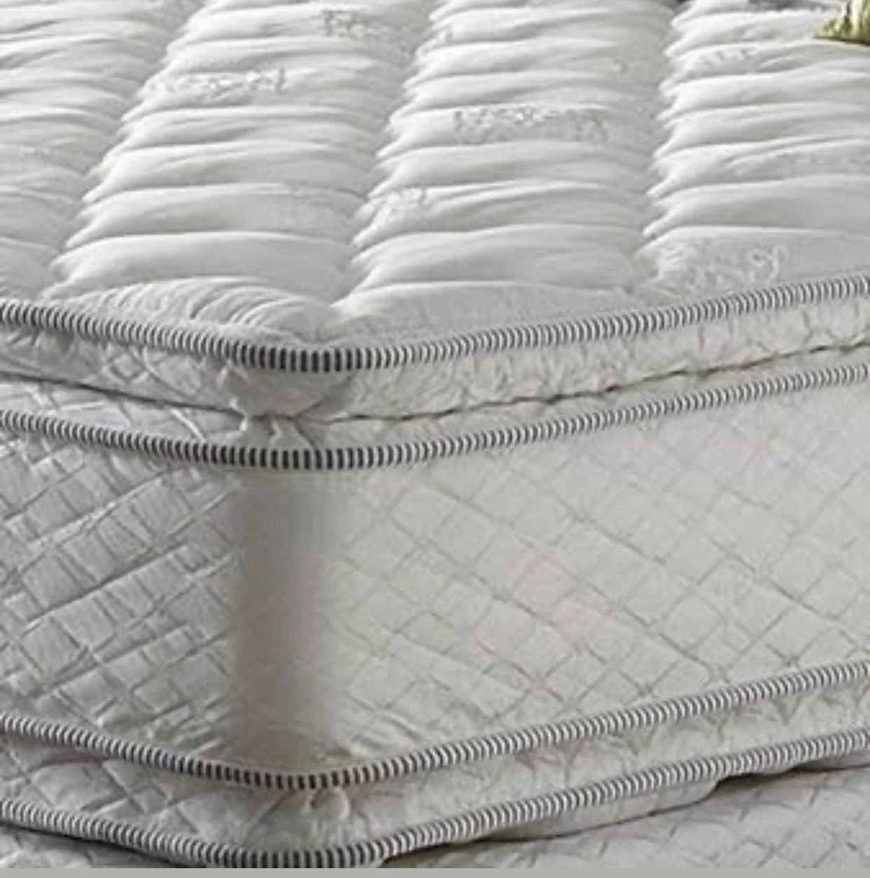 Pillow Top Mattress - Double 12 inch Hypoallergenic