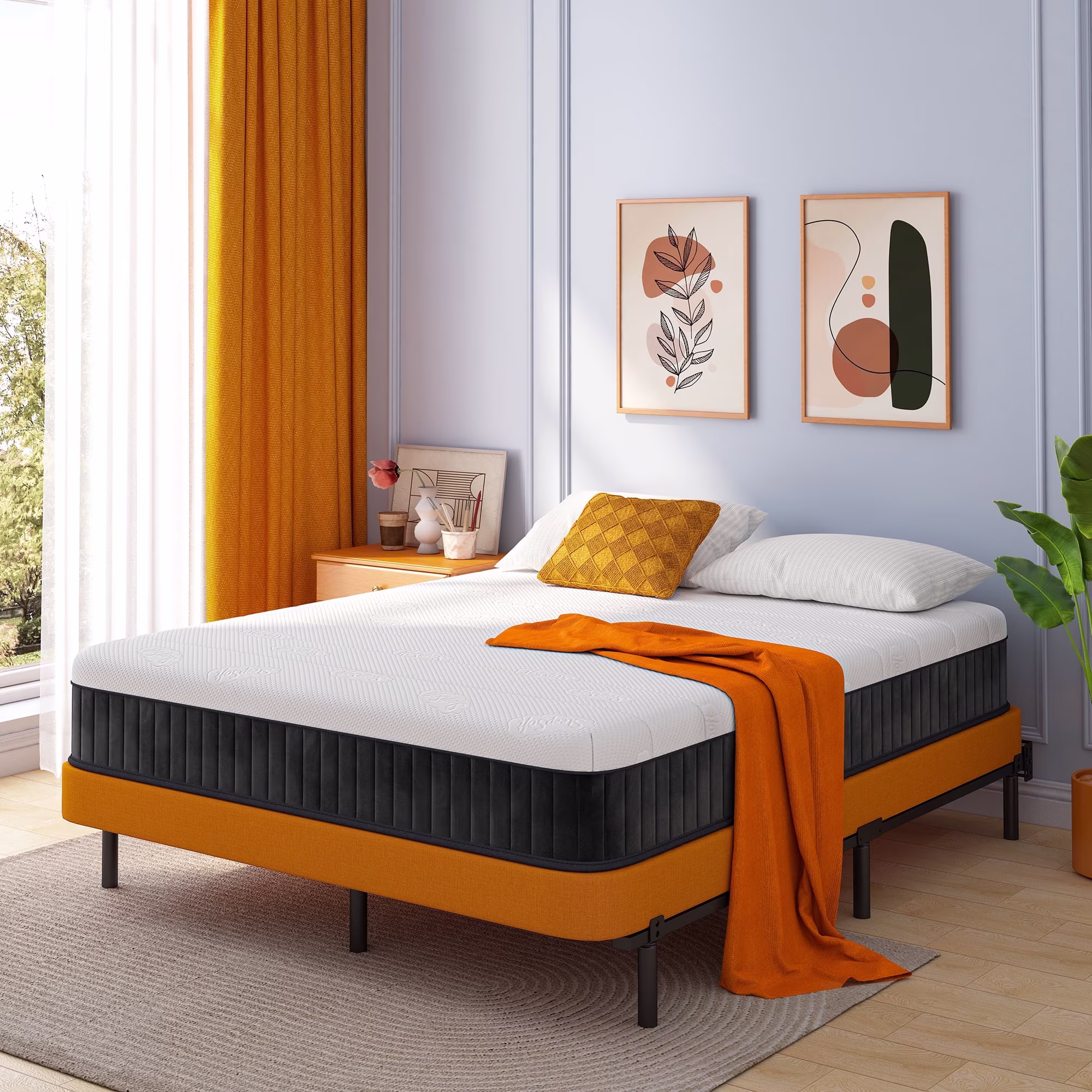Pillow Top Mattress - Double 12 inch Medium Firm