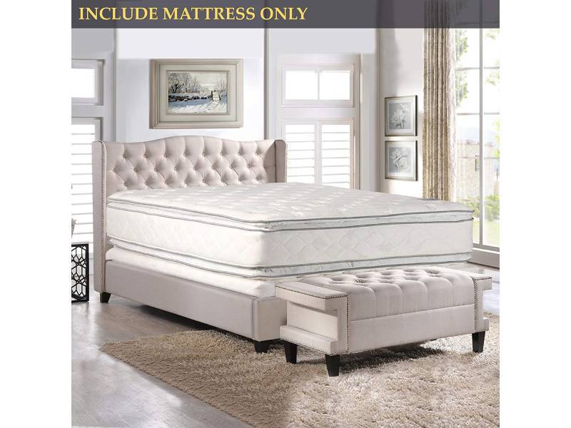 Pillow Top Mattress - Double 12 inch Plush