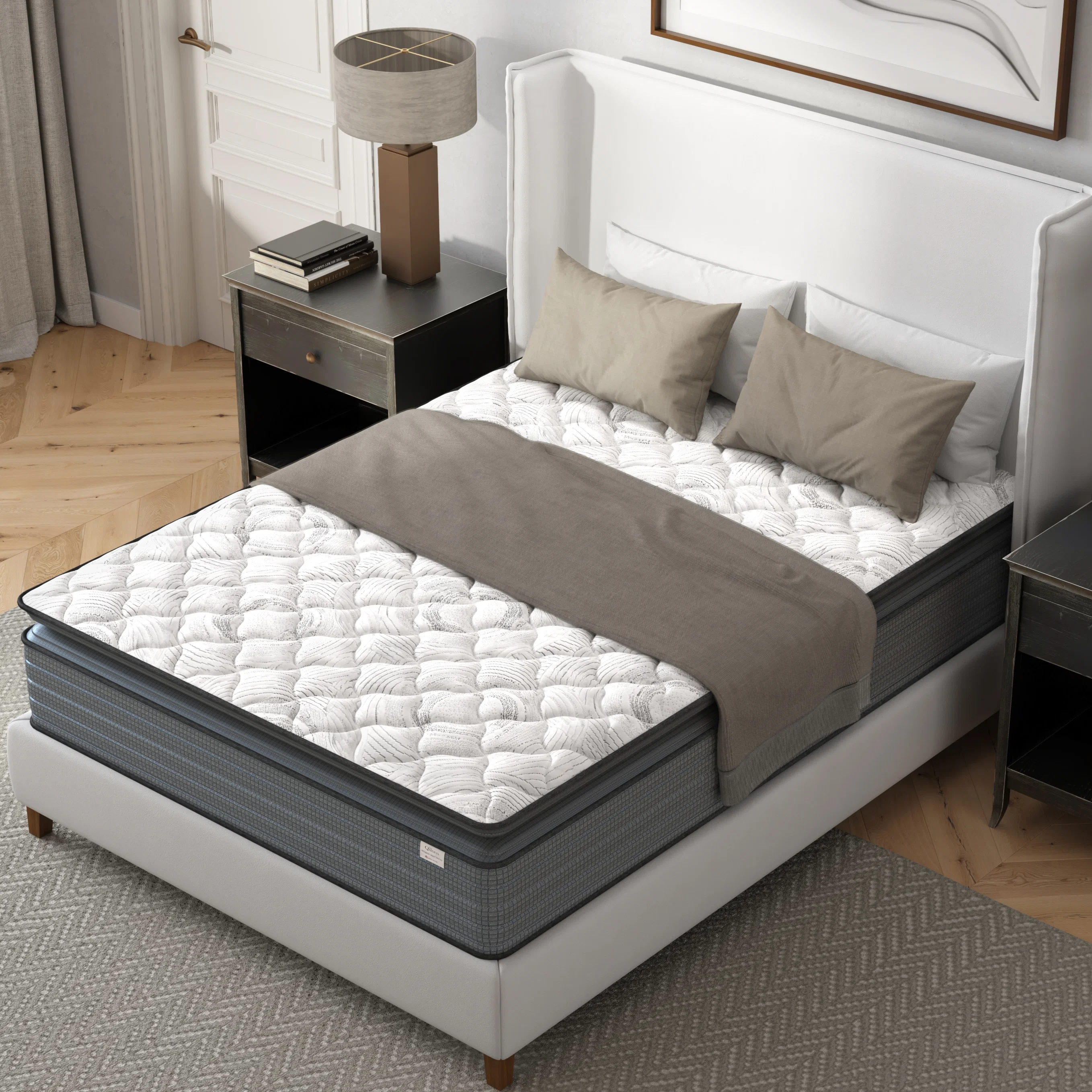 Pillow Top Mattress - Double 14 inch Cooling
