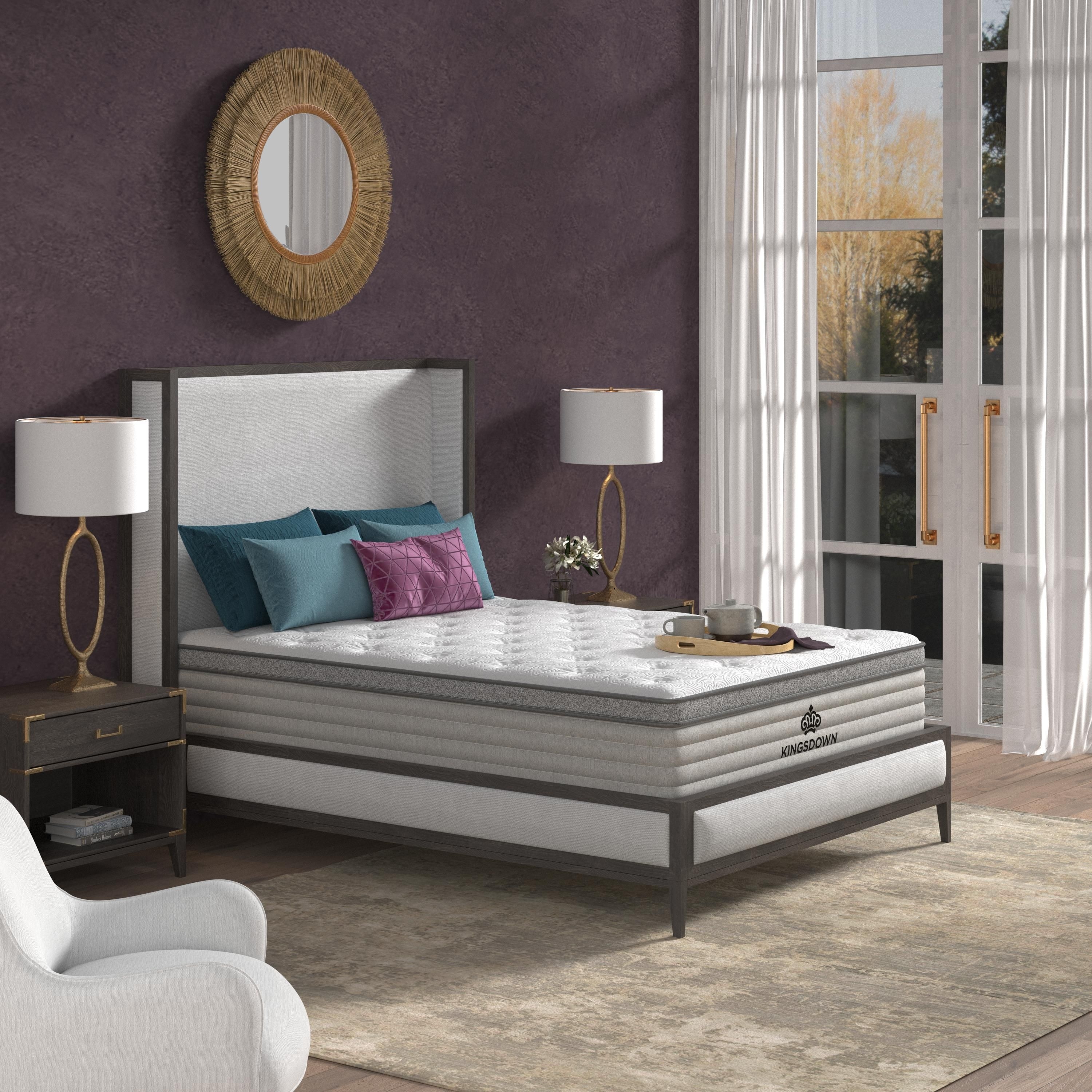 Pillow Top Mattress - Double 14 inch Plush