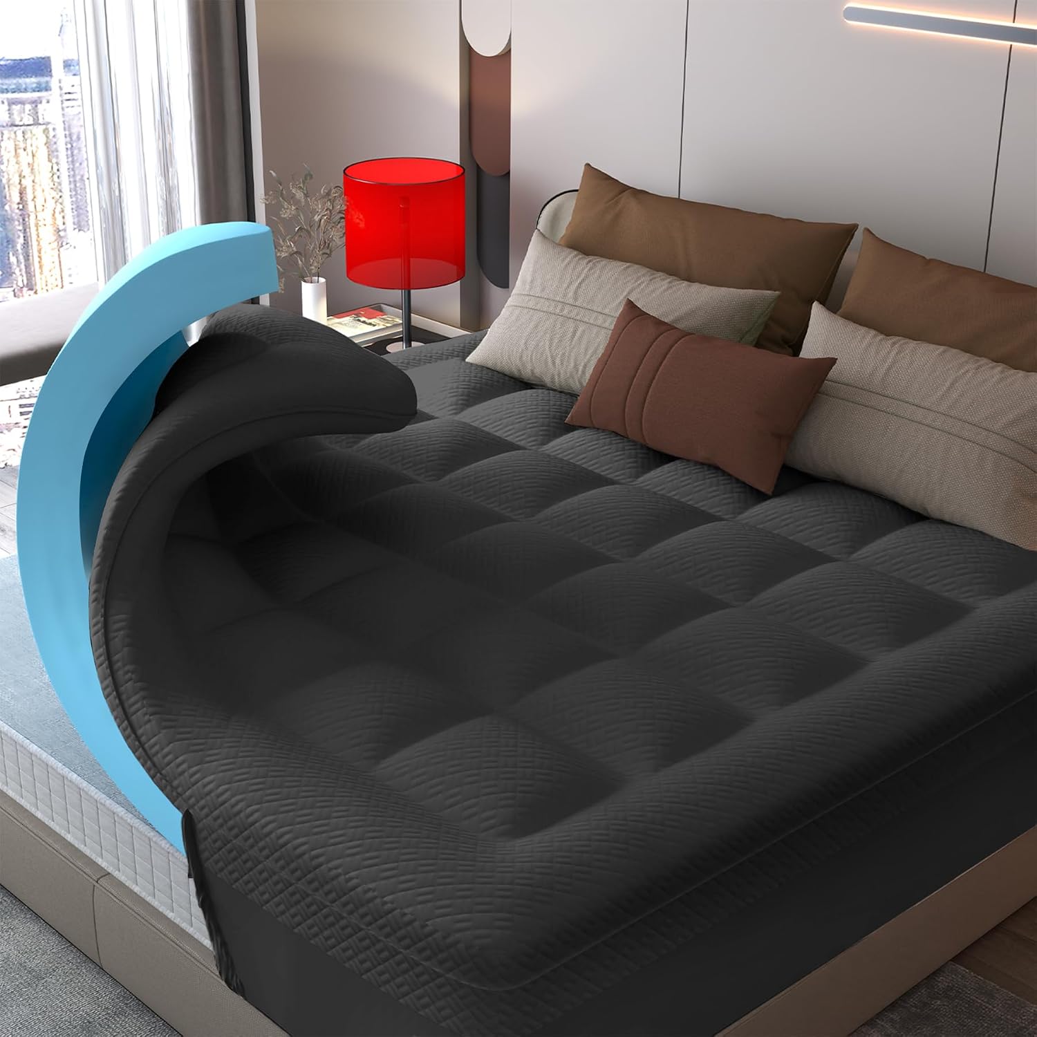 Pillow Top Mattress - Double 6 inch Cooling