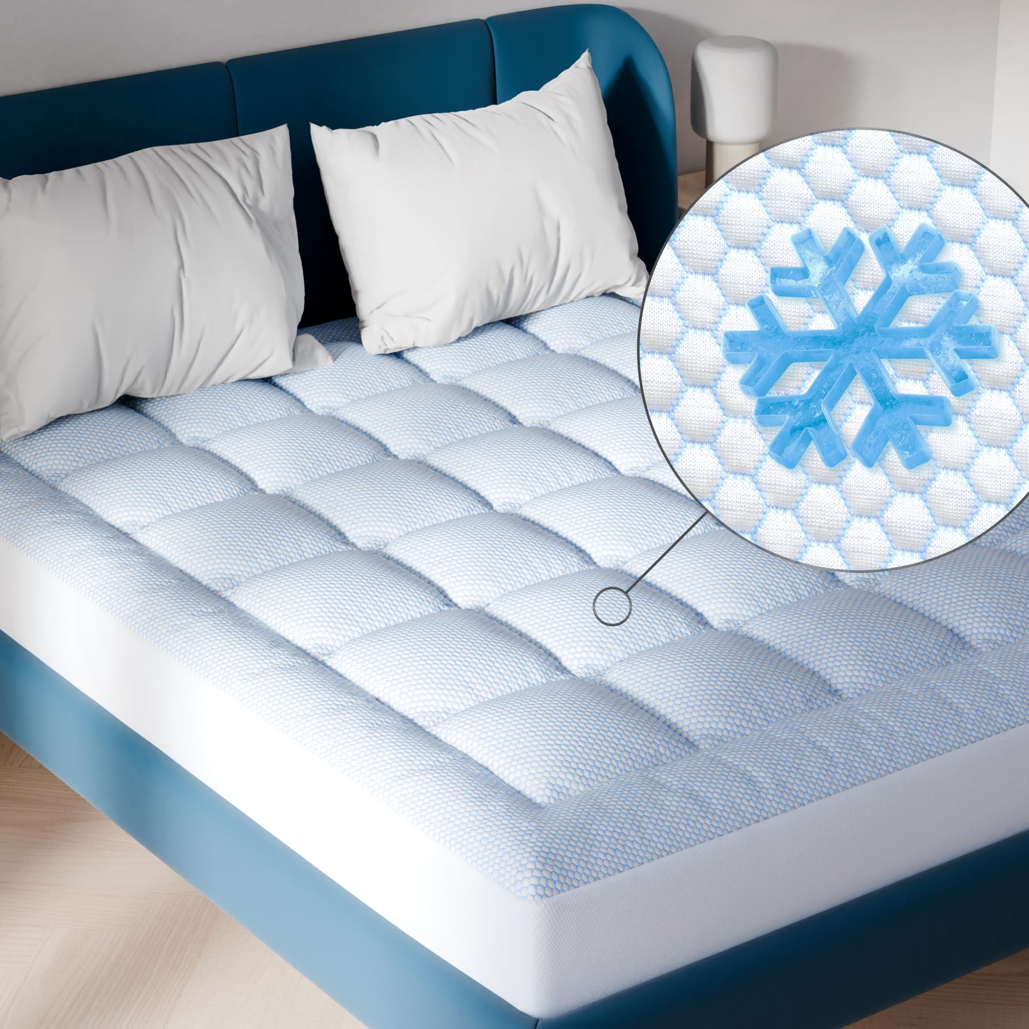 Pillow Top Mattress - Double 6 inch Cooling