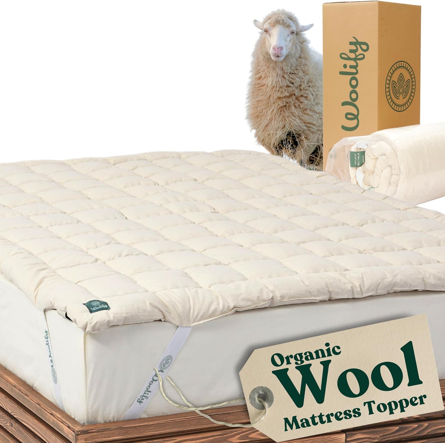 Pillow Top Mattress - Double 6 inch Eco-friendly