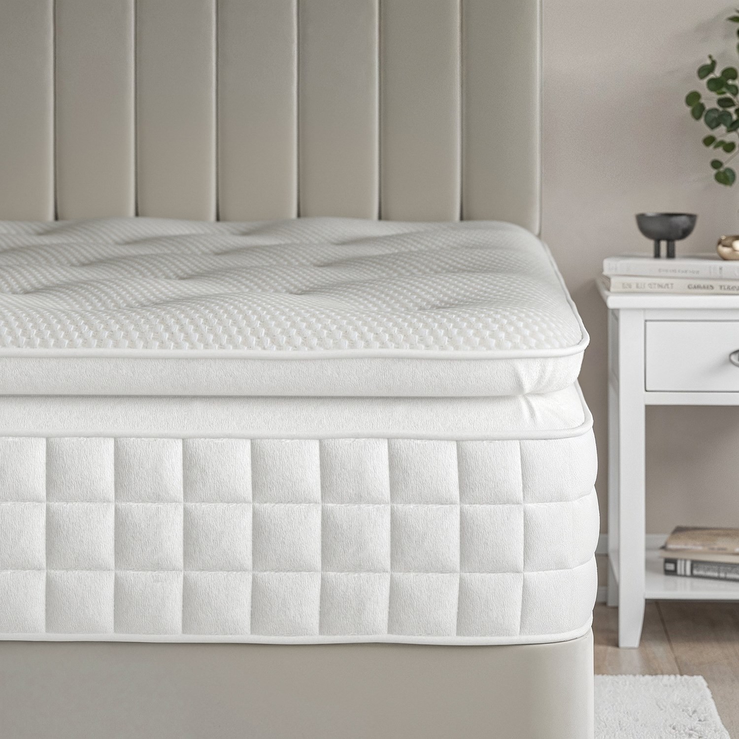 Pillow Top Mattress - Double 8 inch Firm Support
