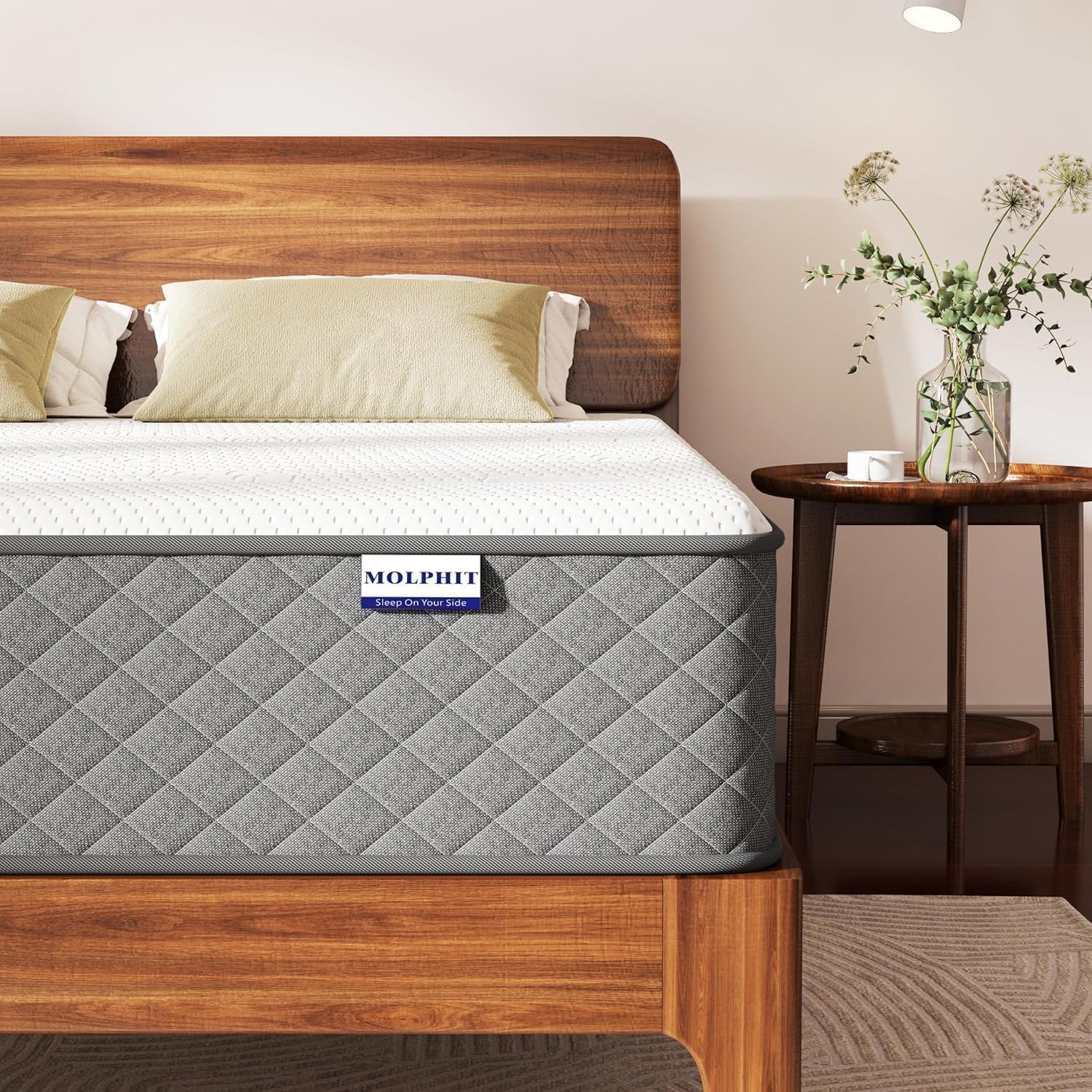 Pillow Top Mattress - Double 8 inch Firm Support