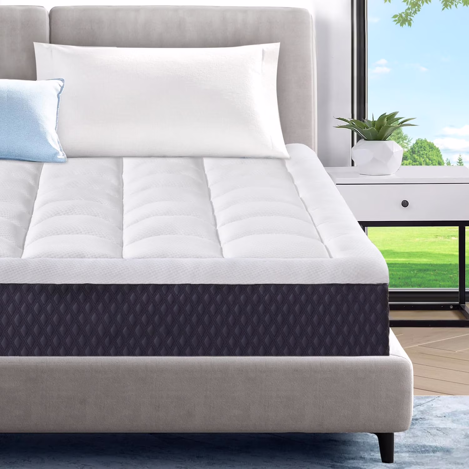 Pillow Top Mattress - Double 8 inch Hypoallergenic