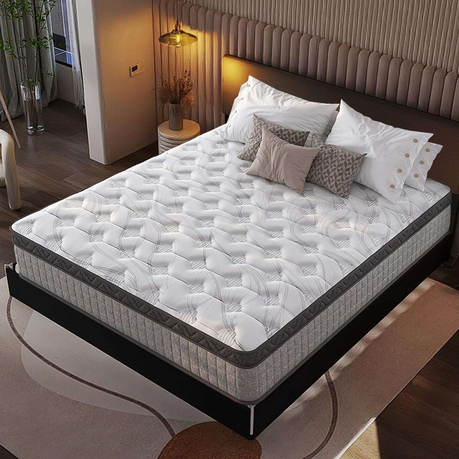 Pillow Top Mattress - Full 10 inch Firm Support