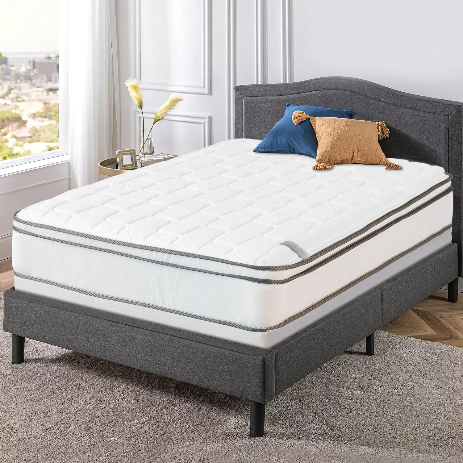 Pillow Top Mattress - Full 10 inch Medium Firm