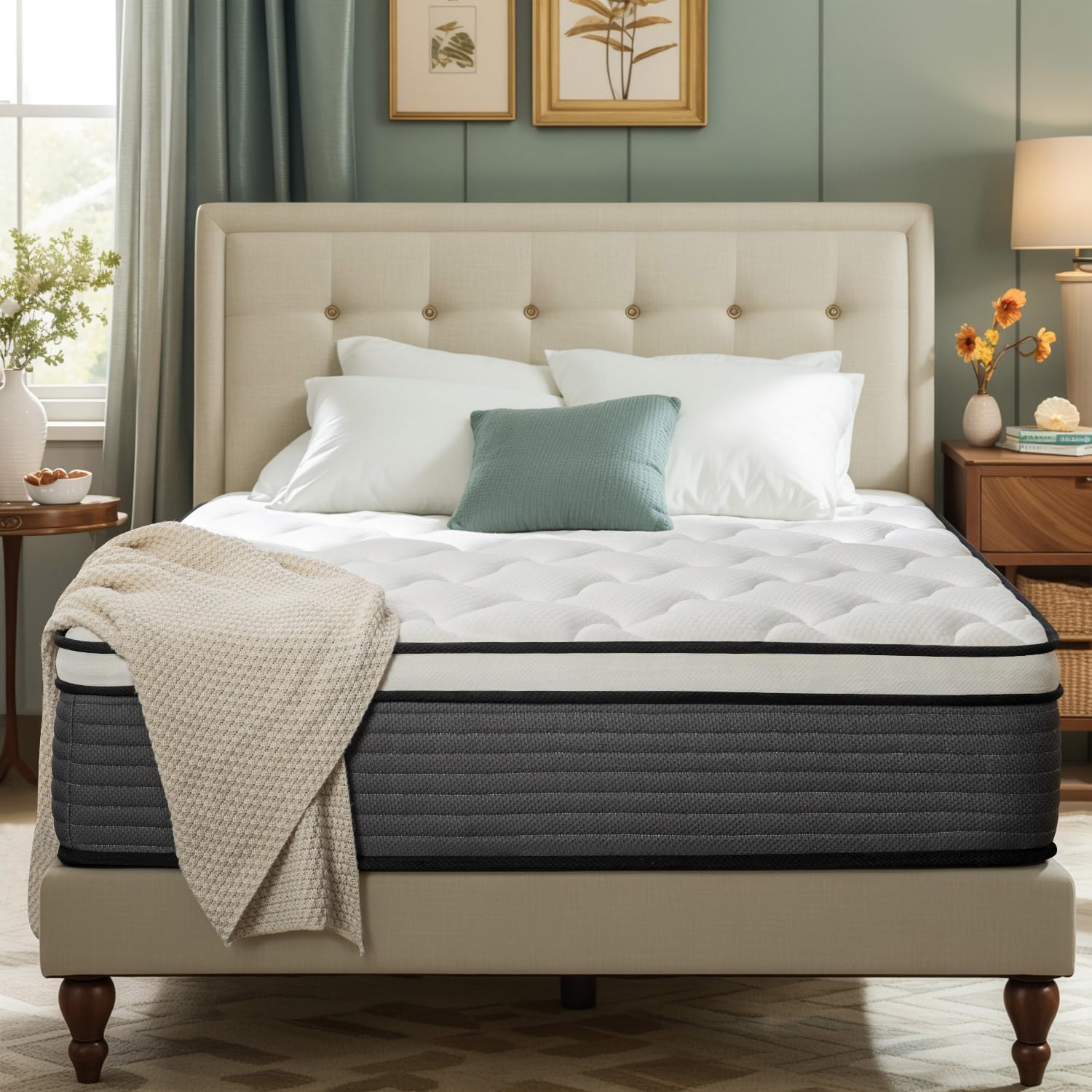 Pillow Top Mattress - Full 14 inch Medium Firm