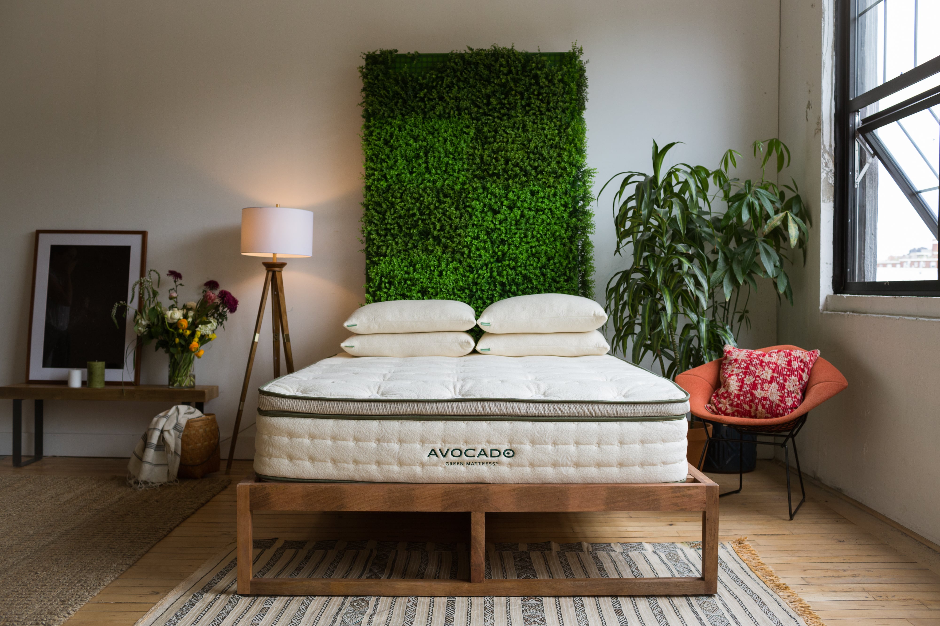 Pillow Top Mattress - Full 6 inch Eco-friendly