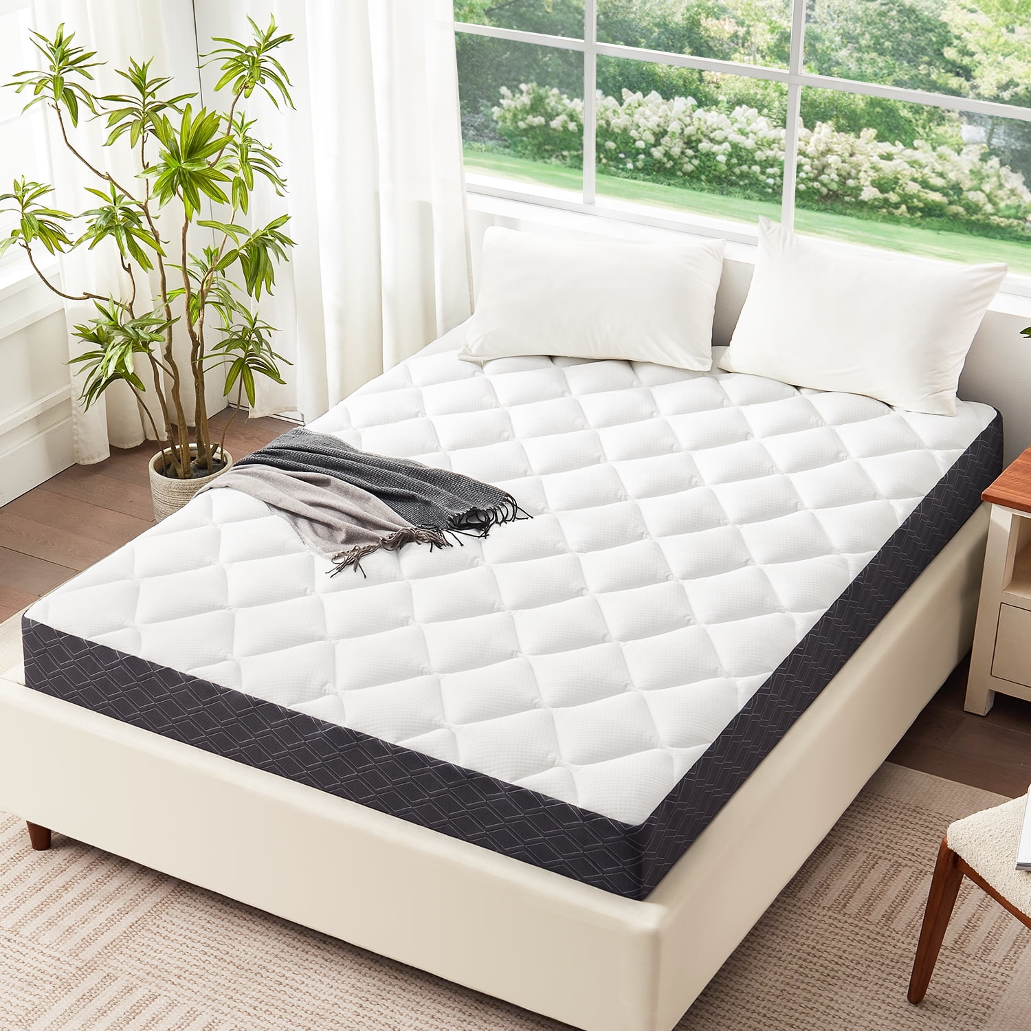 Pillow Top Mattress - Full 6 inch Firm Support