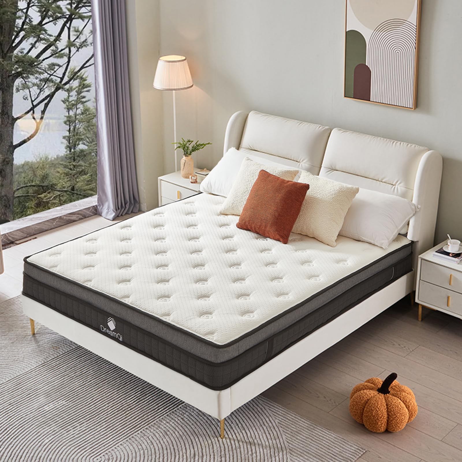 Pillow Top Mattress - Full 8 inch Hypoallergenic