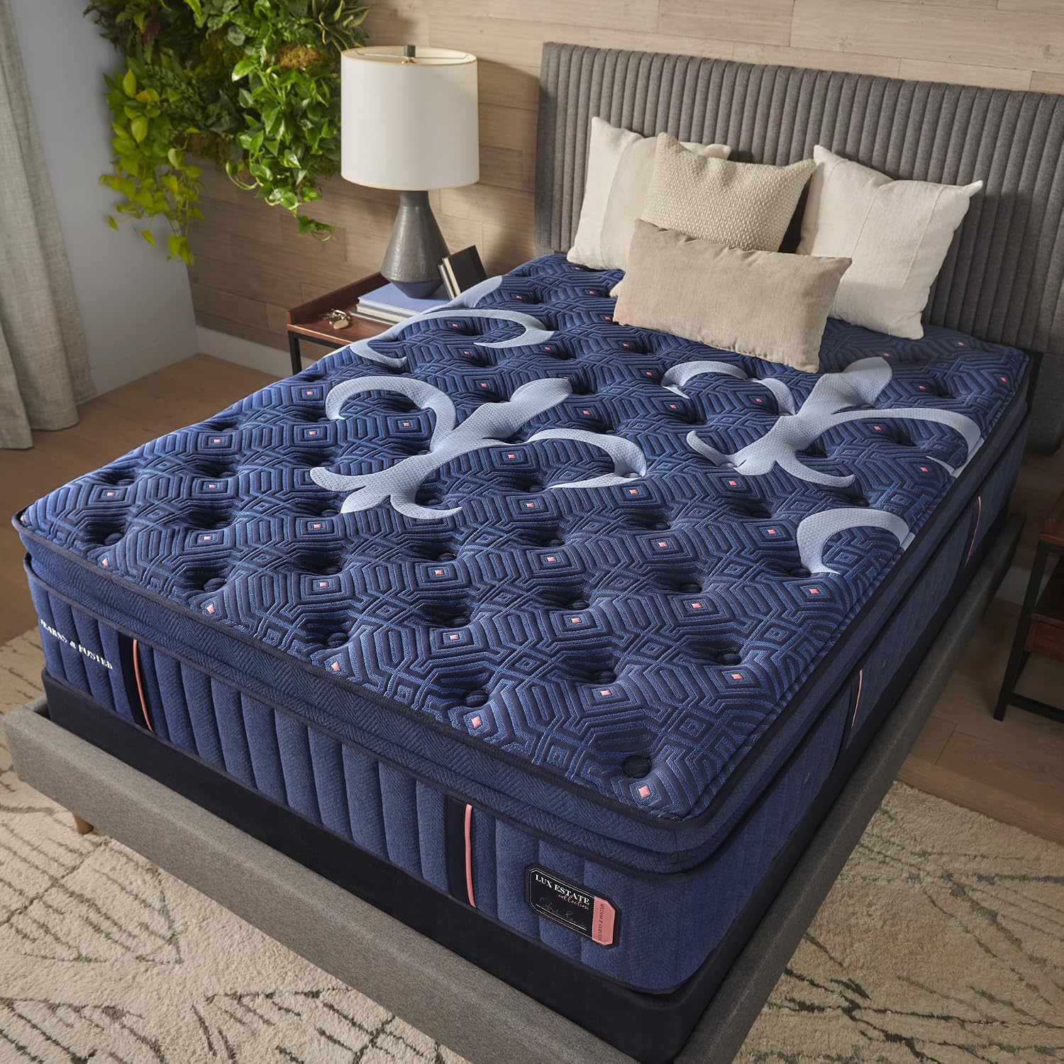 Pillow Top Mattress - King 6 inch Firm Support
