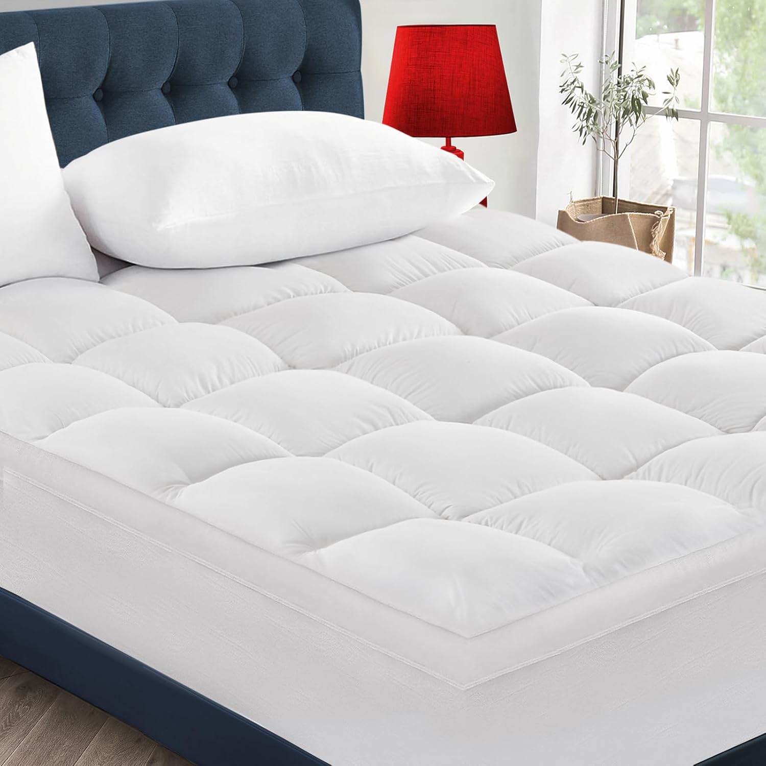 Pillow Top Mattress - King 8 inch Hypoallergenic