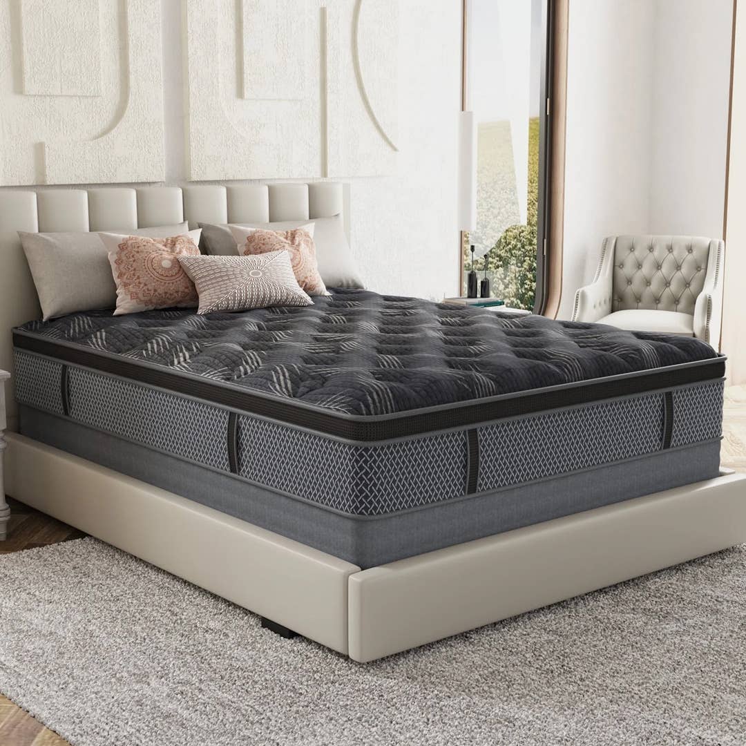 Pillow Top Mattress - Queen 10 inch Hypoallergenic