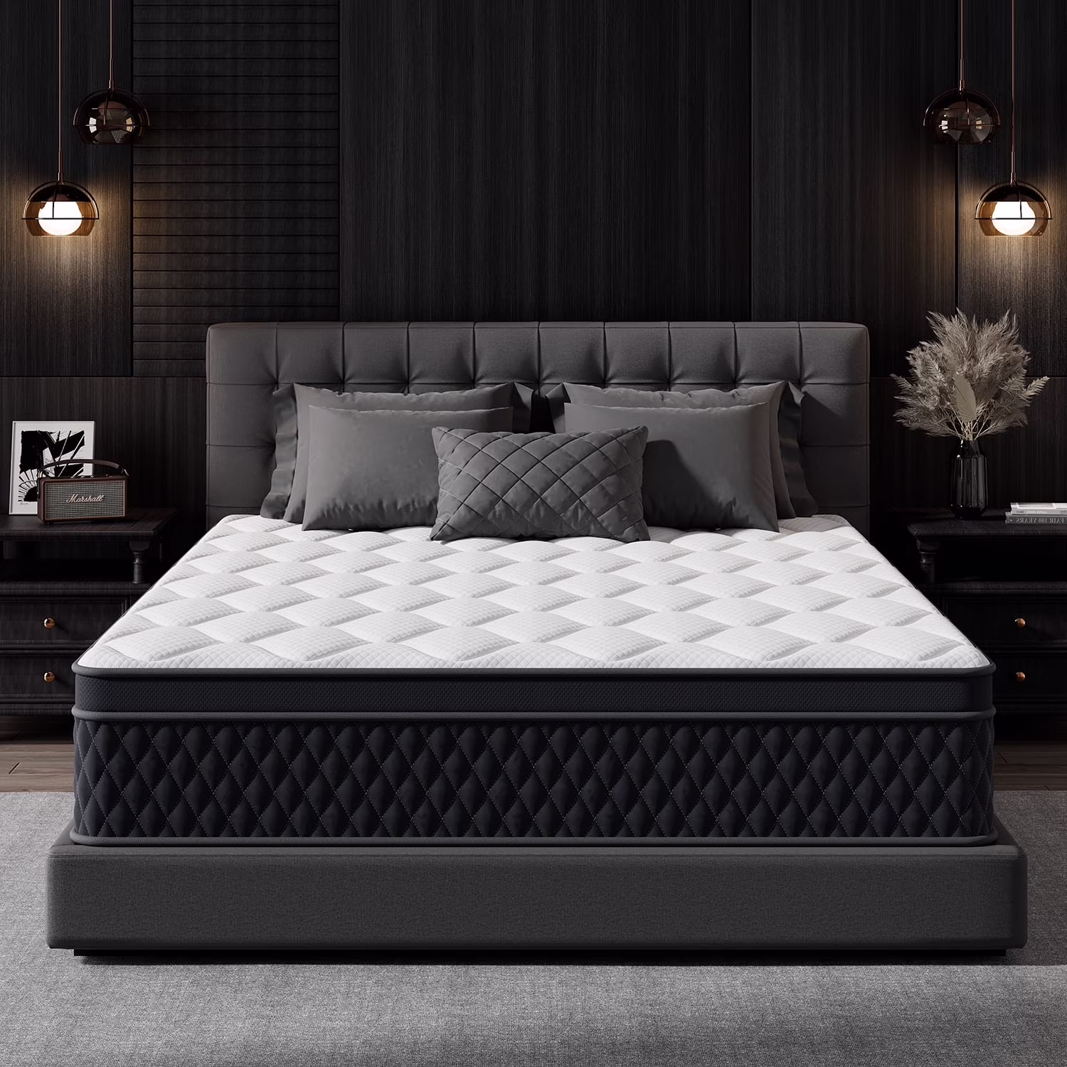Pillow Top Mattress - Queen 10 inch Medium Firm