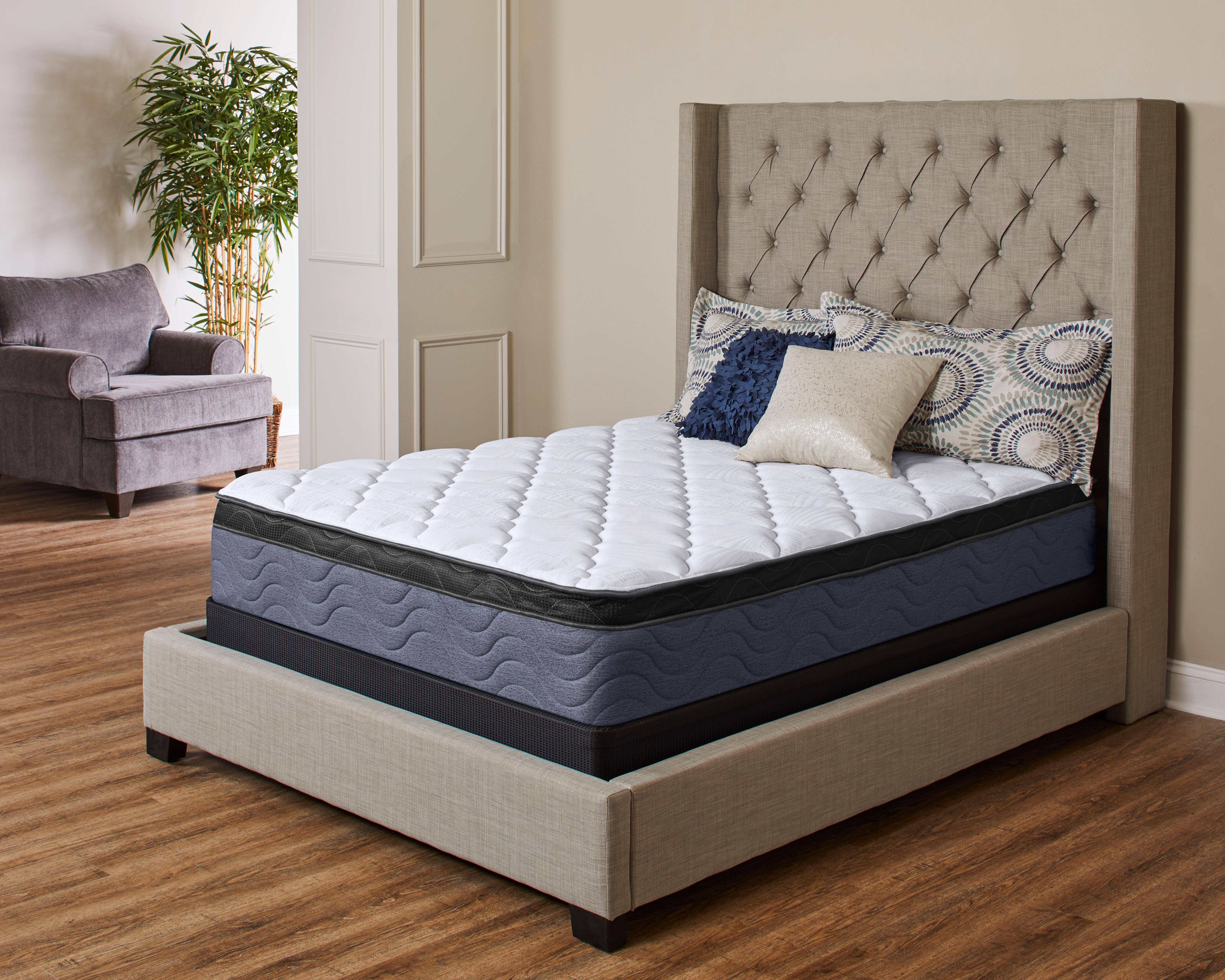 Pillow Top Mattress - Queen 12 inch Firm Support