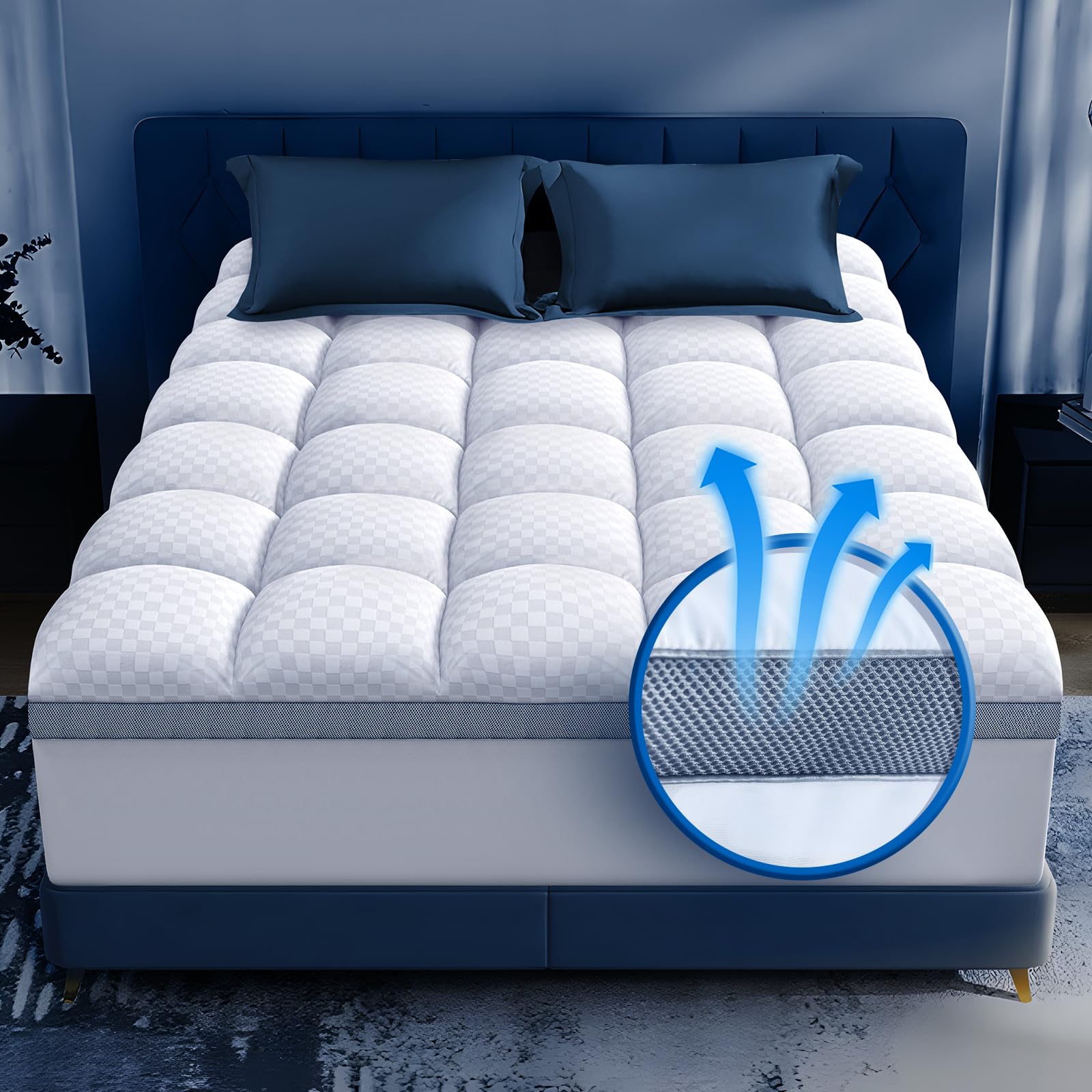 Pillow Top Mattress - Queen 12 inch Plush