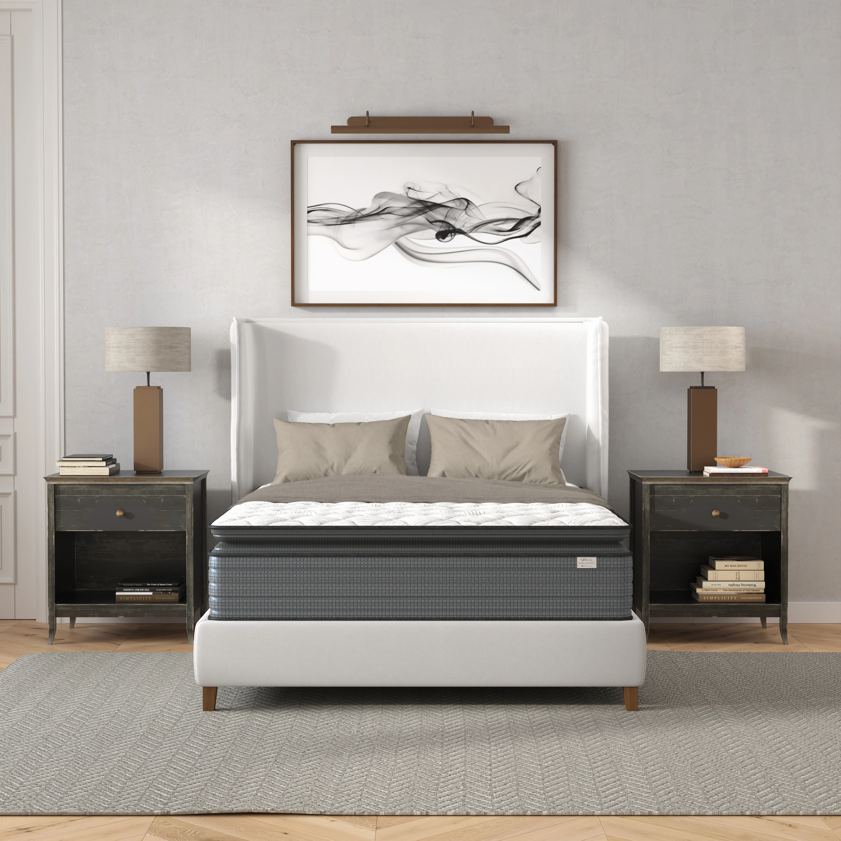 Pillow Top Mattress - Queen 14 inch Hypoallergenic