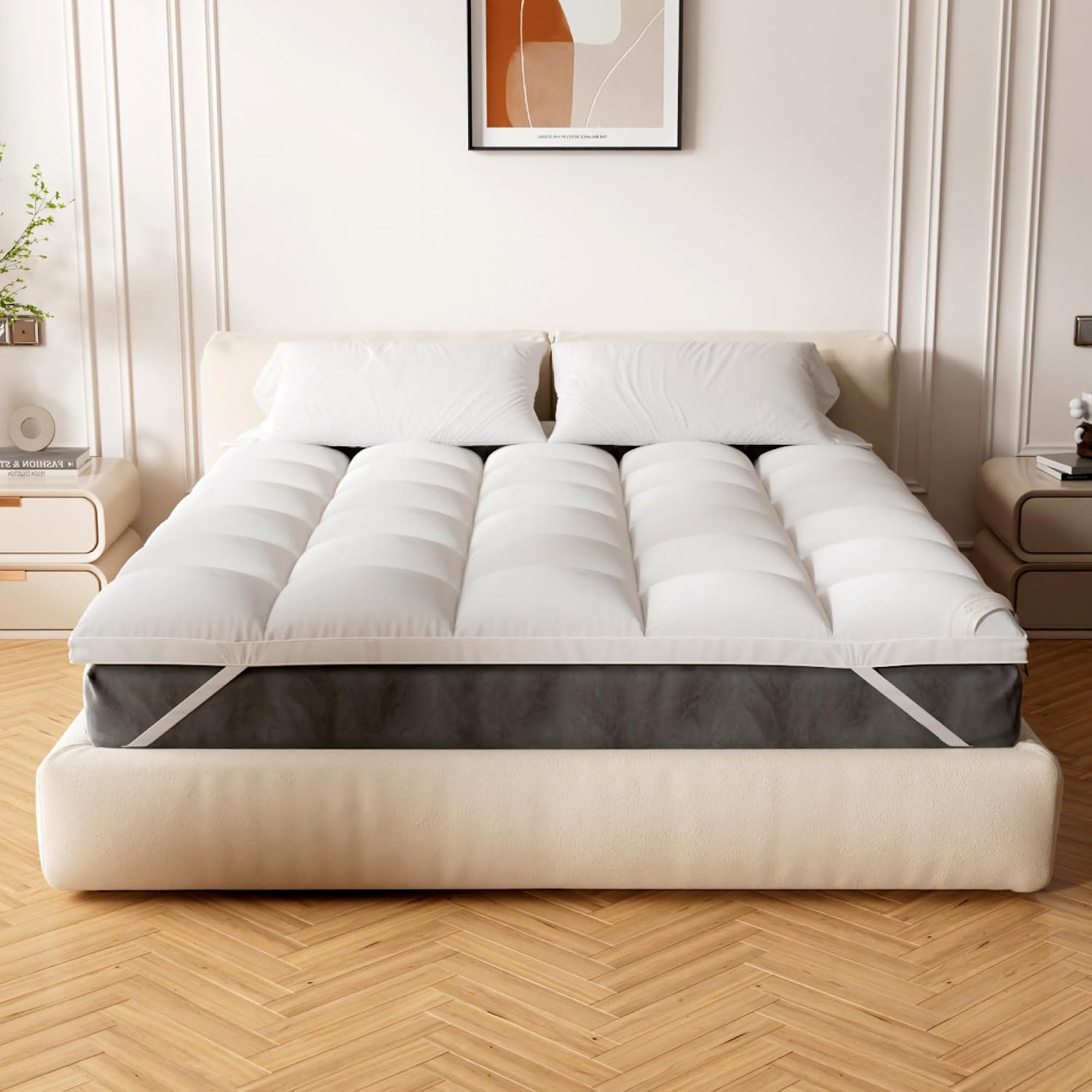 Pillow Top Mattress - Queen 6 inch Cooling