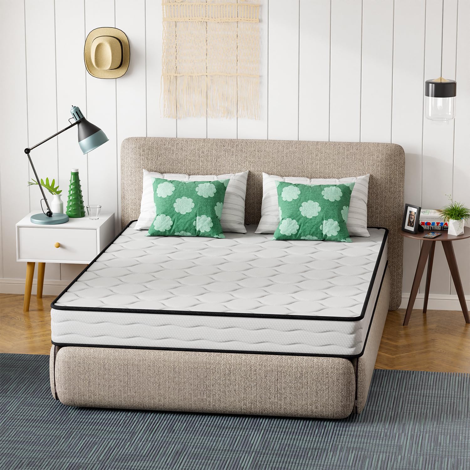 Pillow Top Mattress - Queen 8 inch Medium Firm
