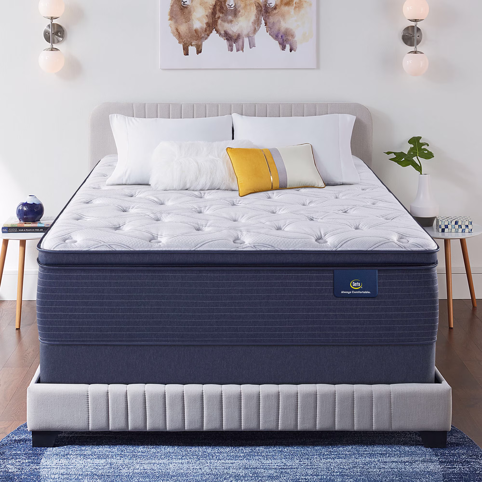 Pillow Top Mattress - Single 12 inch Plush