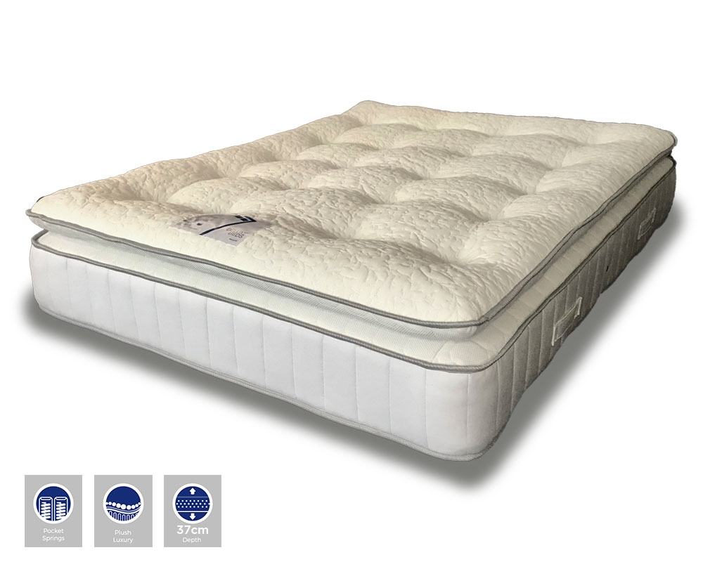 Pillow Top Mattress - Super King 10 inch Plush
