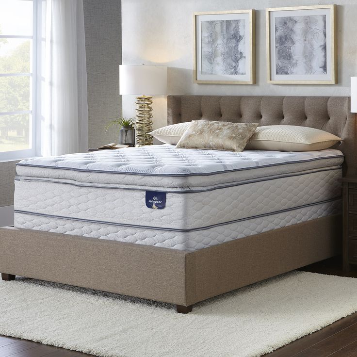 Pillow Top Mattress - Super King 12 inch Hypoallergenic