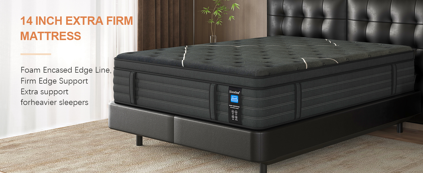 Pillow Top Mattress - Super King 14 inch Firm Support