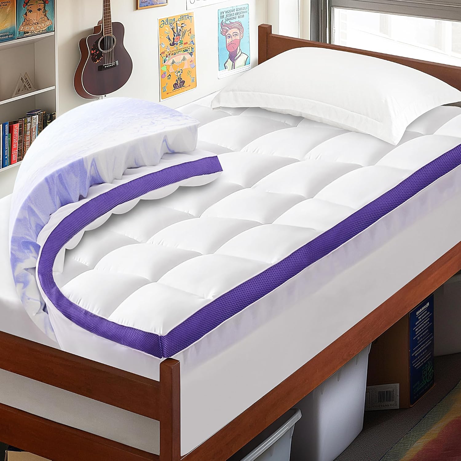 Pillow Top Mattress - Twin XL 10 inch Cooling