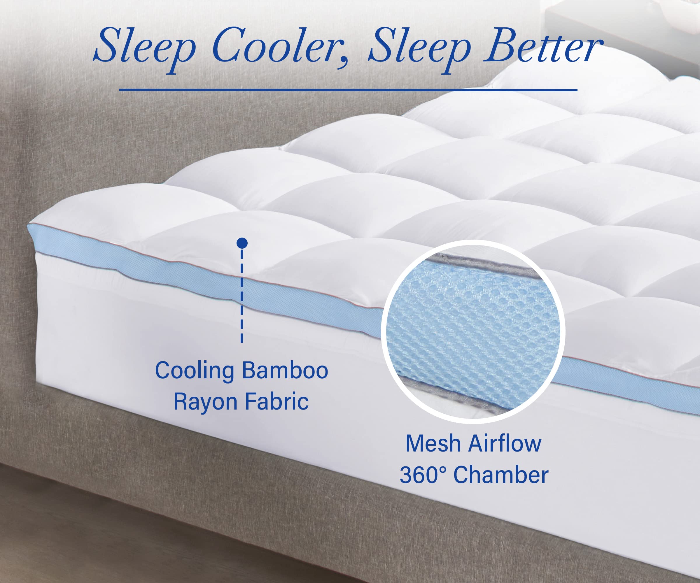 Pillow Top Mattress - Twin XL 12 inch Cooling