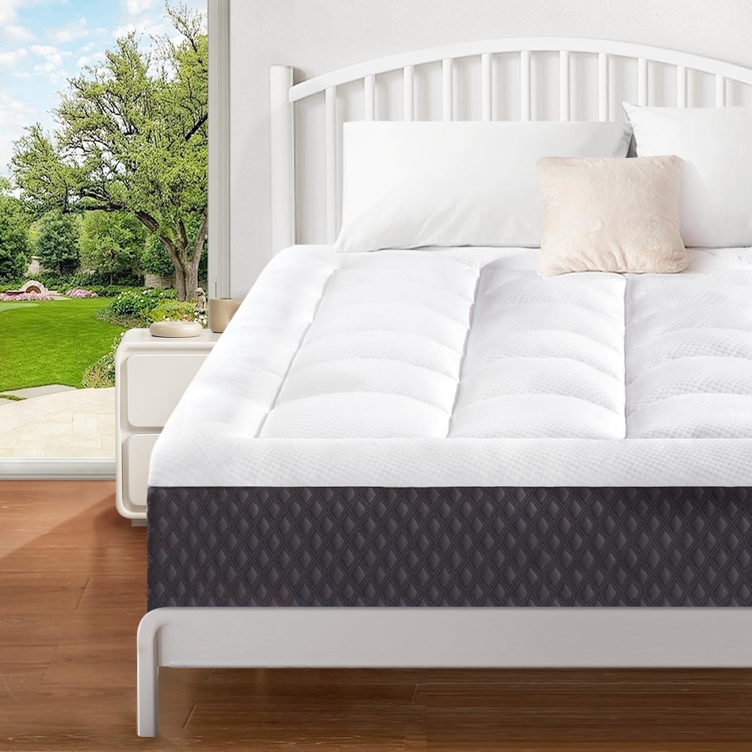 Pillow Top Mattress - Twin XL 14 inch Firm Support