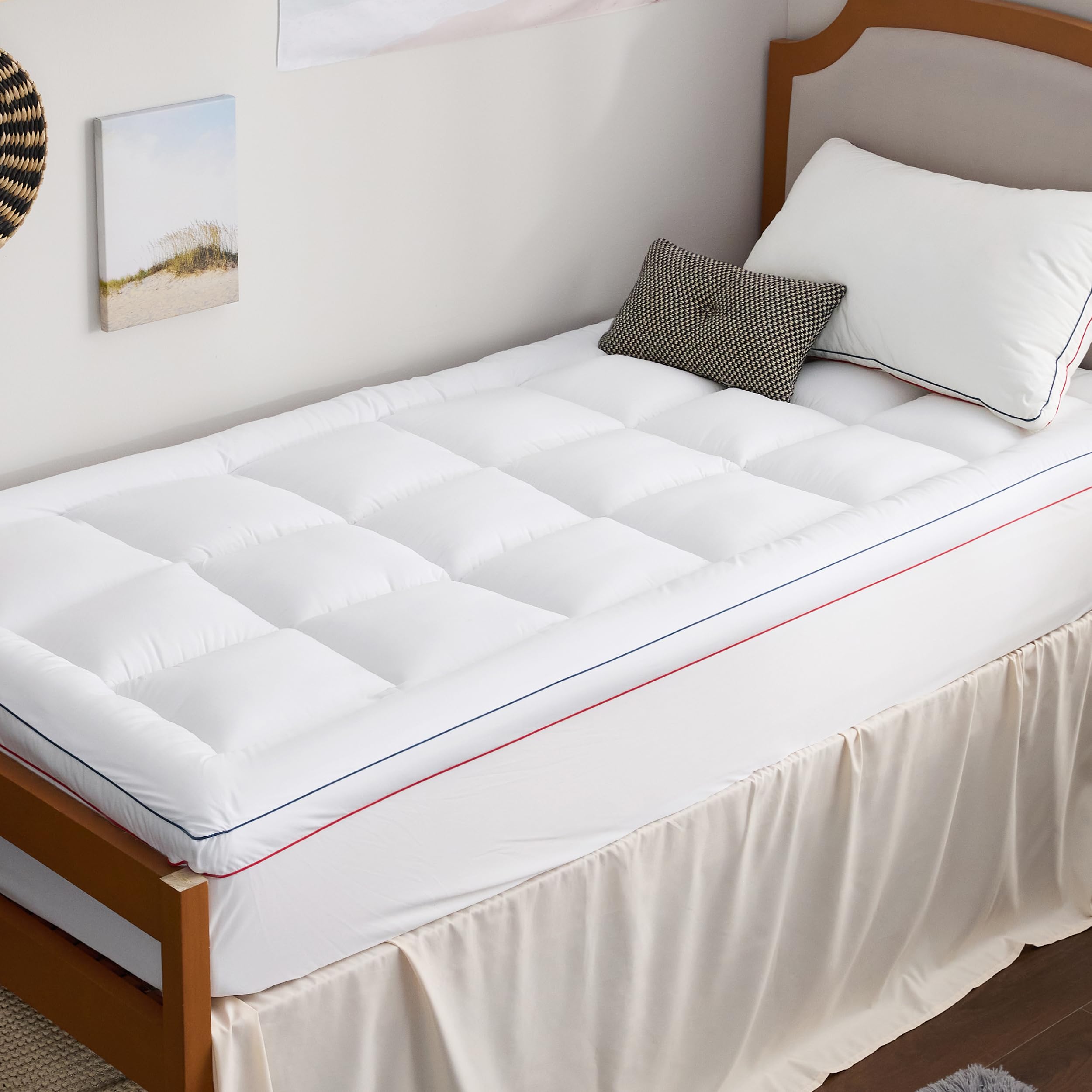 Pillow Top Mattress - Twin XL 14 inch Hypoallergenic