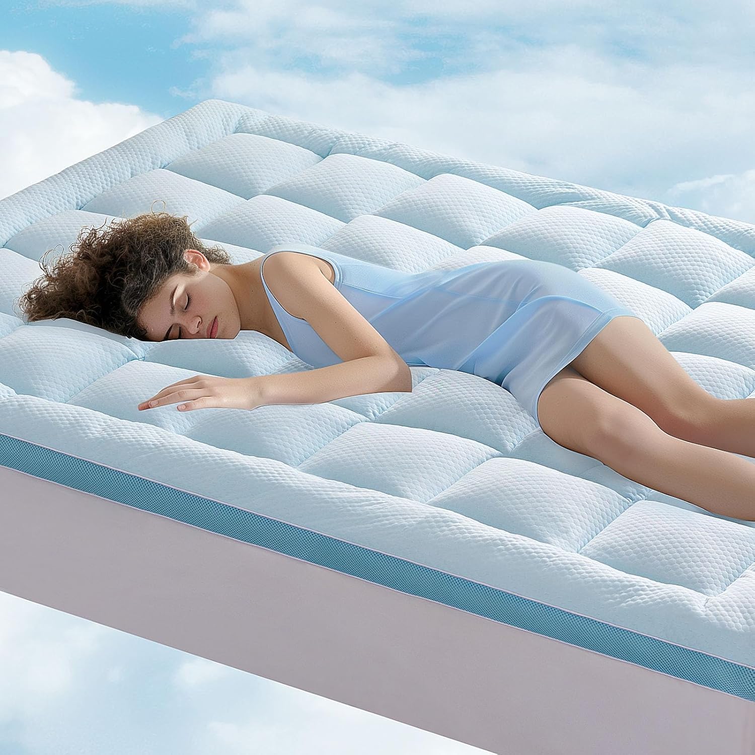 Pillow Top Mattress - Twin XL 6 inch Cooling
