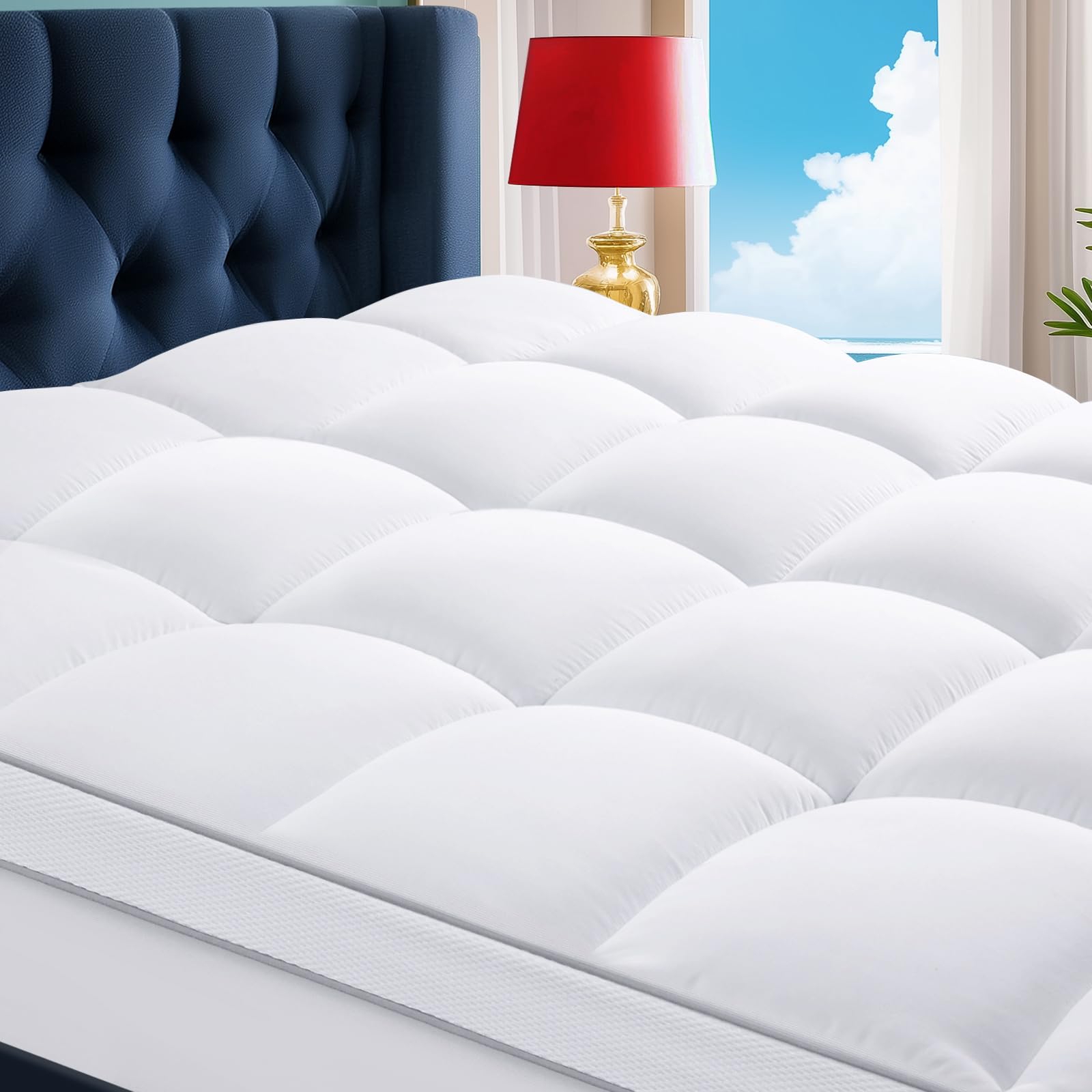 Pillow Top Mattress - Twin XL 6 inch Plush