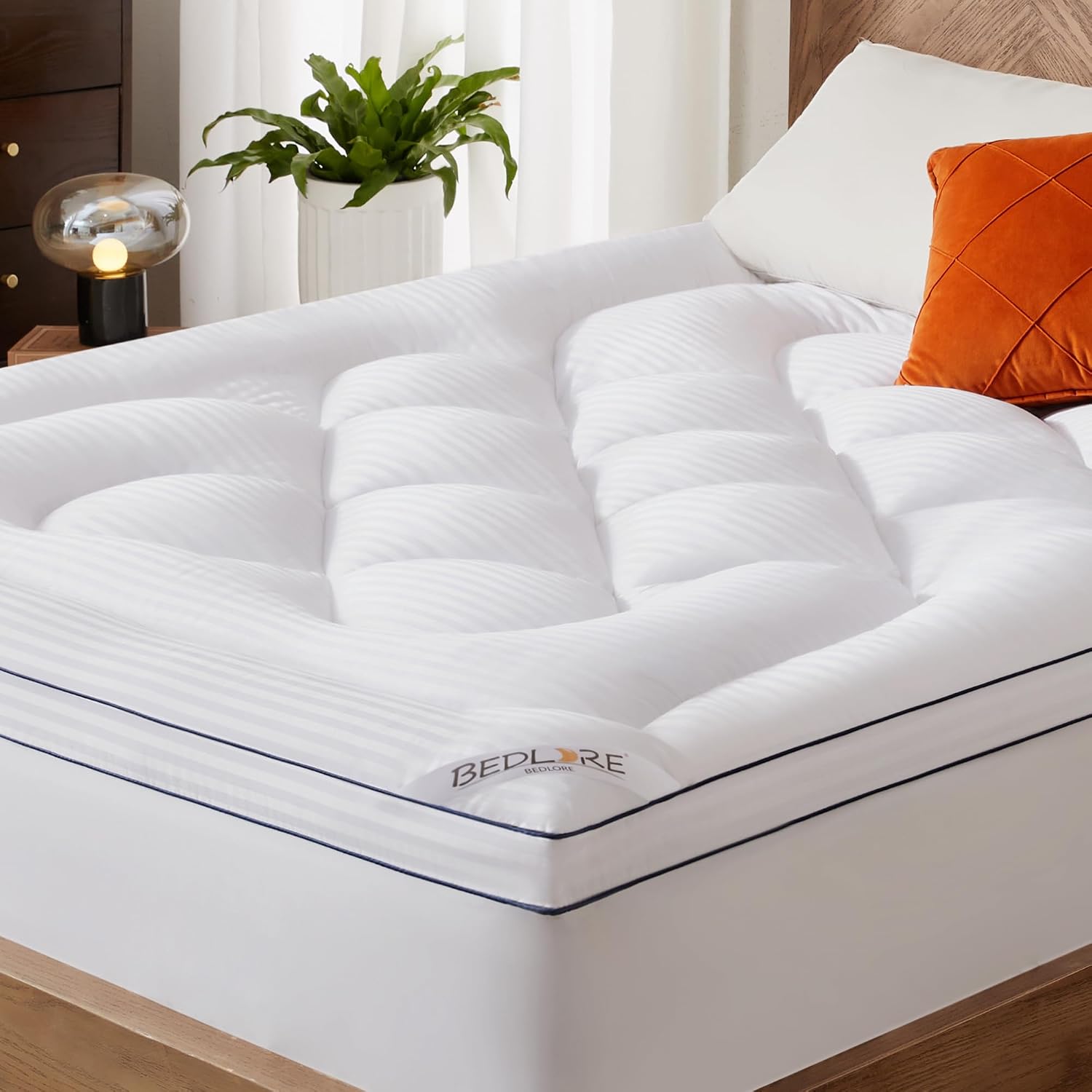 Pillow Top Mattress - Twin XL 8 inch Firm Support