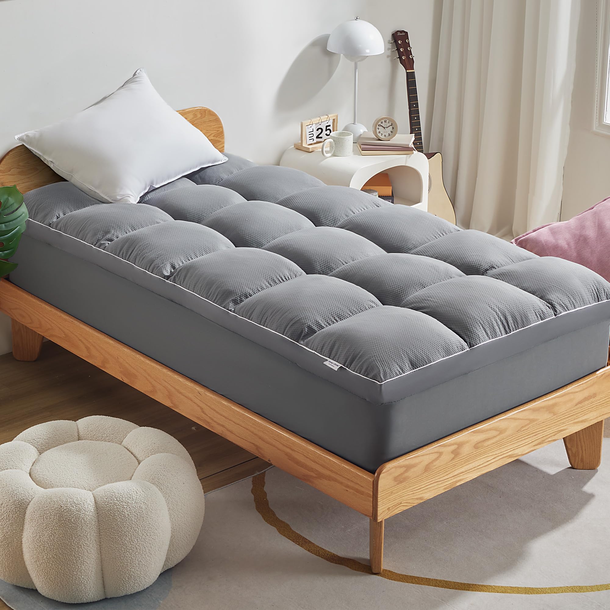 Pillow Top Mattress - Twin XL 8 inch Firm Support