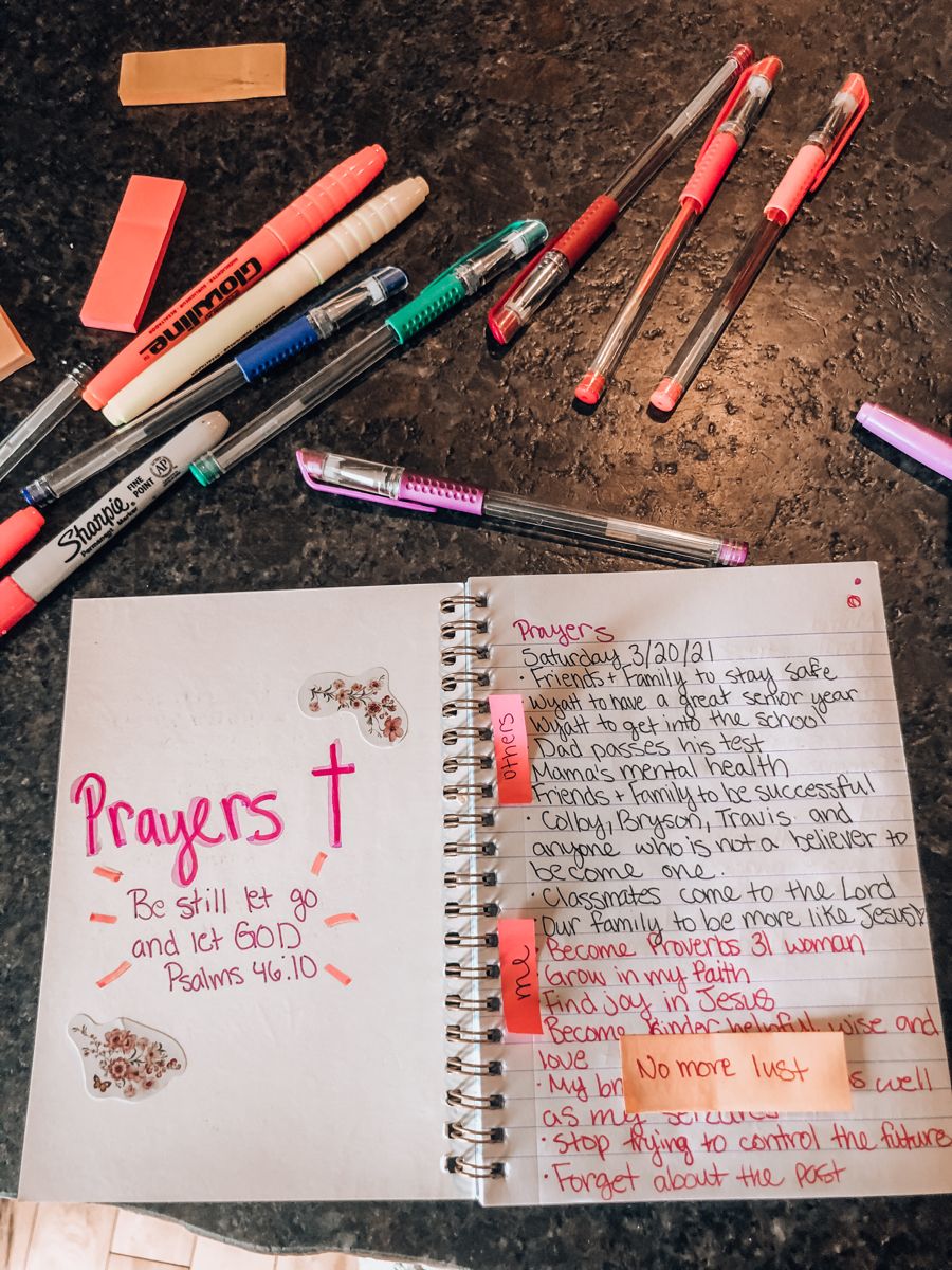 Prayer Notebook