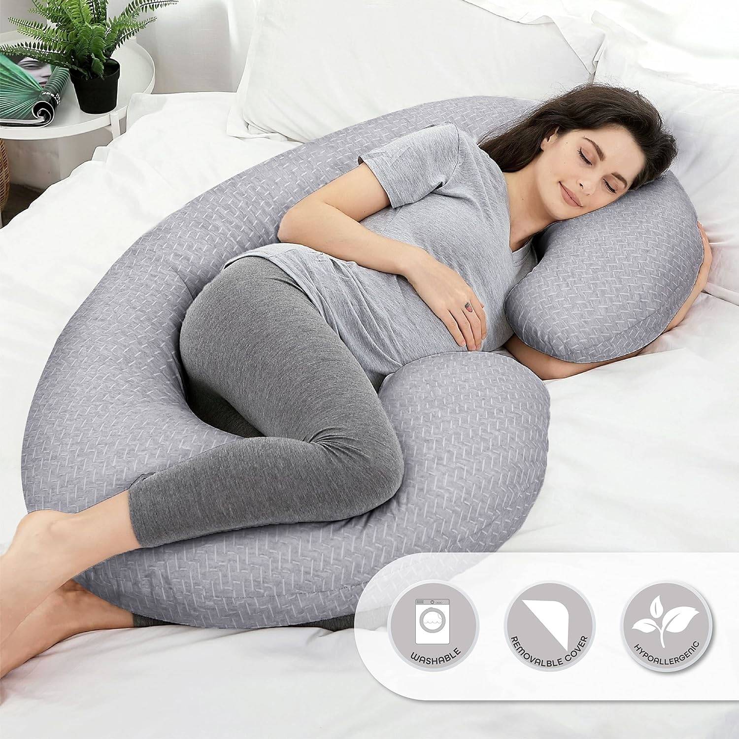 Pregnancy Pillow - C-Shape - Full Body