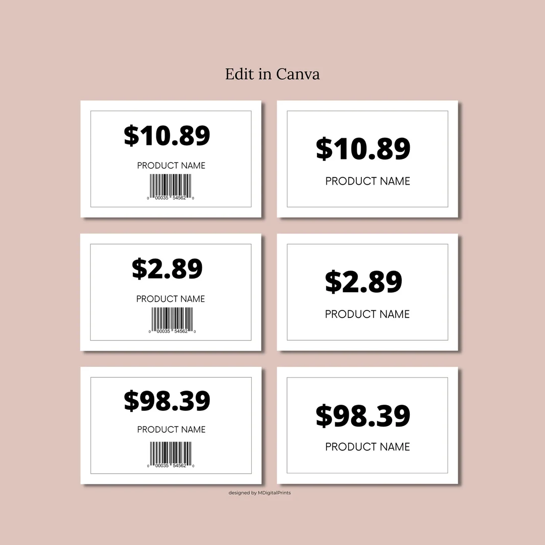 Price Labels