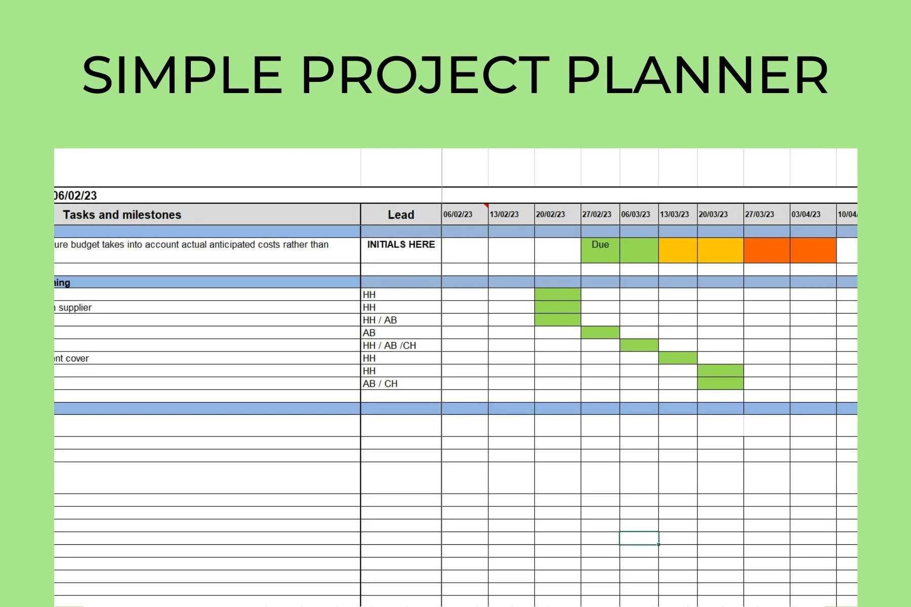 Project Planner