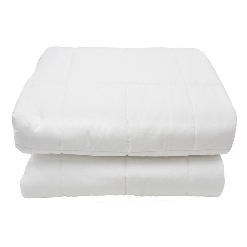 Quilt - Double - Cotton - White